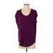 Athleta Active T-Shirt: Purple Activewear - Women's Size Small