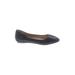 Gloria Vanderbilt Flats: Black Solid Shoes - Women's Size 7 1/2 - Almond Toe