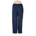 Lands' End Jeggings - High Rise: Blue Bottoms - Women's Size Small - Dark Wash