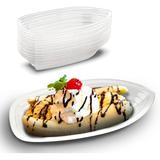 MT Products 8 oz Banana Split Boats/Ice Cream Sundae Bowls | Wayfair 8OZBS-60
