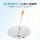 Allume-étincelle solaire pour camping, kit de survie d'urgence, outil de survie en plein air, lumière miroir, mise au point solaire, démarreur de feu, Laguna ette, 2 pièces