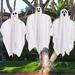 The Holiday Aisle® Ghost Face Halloween Garden Stake in White | Wayfair 853118B436FC48E298A84A0B82B31168