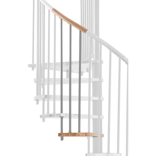 Minka Höhenerweiterung für Spiral Wood, 332 cm, 140 cm,Walnuss,Weiß