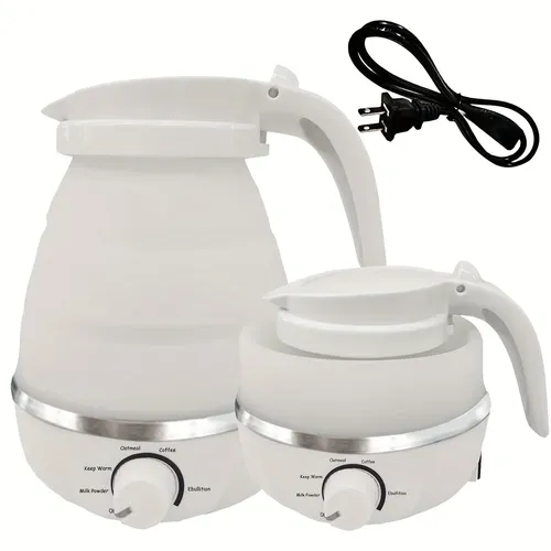 Faltbarer und tragbarer Teekannen-Warmwasser bereiter 0 6 l 600W 110/220V Wasserkocher für Reisen