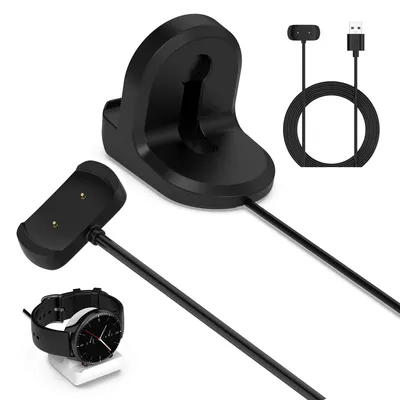 Ladegerät mit Halterung für Amazfit GTS 4 Mini/ GTR mini / GTR 2e/ GTS 2/ GTS 2e/ GTS4 mini/ Bip 3/ Bip 5 Ladekabel Image