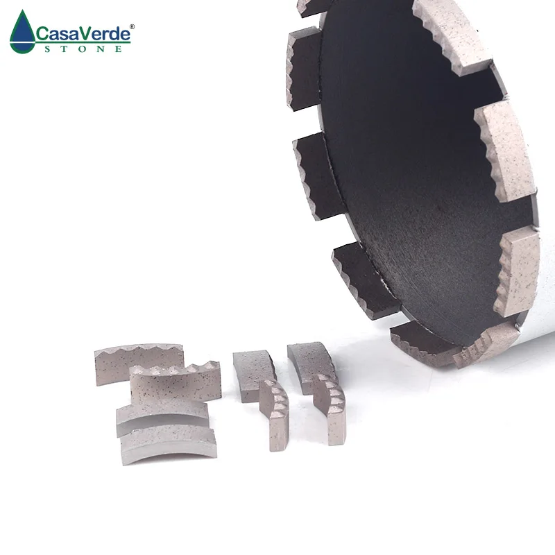 DC-DSCB01 M typ diamant core bohrer segmente 24x3,5x10mm nass bohren für beton Image