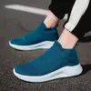 Herrenschuhe, leicht zu Fuß, Freizeitschuhe für Herren, Slip-On, atmungsaktiv, Unisex, für Herren und Damen, Schwarz, Größe 35–46, Zapatillas Hombre