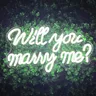 Willst du mich heiraten Neonlicht für Vorschlag Verlobung dekor heiraten mich Leucht reklame für