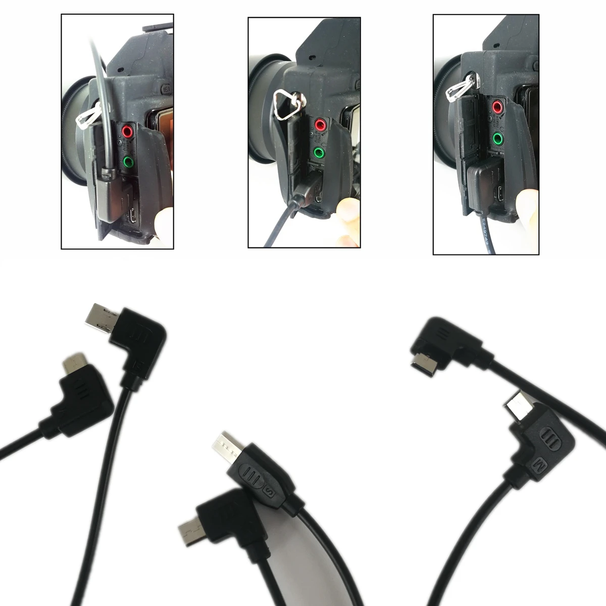 Cavo di controllo fotocamera da micro USB a multi USB per ZHIYUN Crane 2 WEEBILL-S e Sony A7 A7R A7S II III IV Telecamera sostituire ZW-MULTI-002