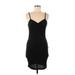 Shein Casual Dress - Bodycon: Black Dresses - Women's Size 8