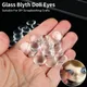 50 pcs heißer Verkauf 14mm DIY Handwerk Spielzeug Glas Augen chips Augen puppe Glasaugen Puppe