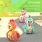 Süßes und lustiges Huhn, gleitender Tumbler, Babyspielzeug, Baby-Puzzle, frühe Bildung, 3–6–9 Monate altes Kinderspielzeug