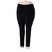 Avenue Casual Pants - High Rise Skinny Leg Tapered: Black Bottoms - Women's Size 22 Plus