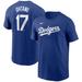 Men's Nike Shohei Ohtani Royal Los Angeles Dodgers 2024 Fuse Name & Number T-Shirt