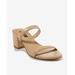 Boston Proper - Nude Neutral - Double Band Block Heel - 9.5