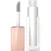 Maybelline Lifter Gloss Hydrating Lip Gloss With Hyaluronic Acid High Shine For Plumper Looking Lips Pearl Silver Pearl Clear 0.18 Ounce