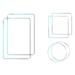 moobody 6pcs Screen Protector for Camera Tempered Glass Screen Cover 2 * Lens Protectors + 2 * Front Screen Protectors + 2 * Back Screen Protectors -Scrach -Dust Compatible with DJI Osmo Action 4