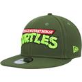 Men's New Era Green Teenage Mutant Ninja Turtles Wordmark Trucker 9FIFTY Snapback Hat