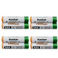 Kastar 8 Pcs Battery Replacement for Midland X-Talker T71VP3 36-Channel Two-Way UHF Radio T10X3M MULTI-COLOR PACK X-TALKER TWO-WAY RADIO GXT1000VP4 GXT1030VP4 GXT1050VP4