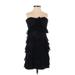 Cynthia Steffe Cocktail Dress: Black Dresses - Women's Size 4