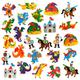 Dragon Foam Stickers (Pack of 200) Stickers