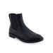 Wide Width Women's Tropea Bootie by Aerosoles in Black (Size 7 1/2 W)