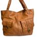 Ralph Lauren Bags | Lauren Ralph Lauren Light Brown Leather Travel Computer Bag Oversize Tote Unisex | Color: Brown | Size: Os