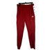 Adidas Pants & Jumpsuits | Adidas Pants Womens Small Burgundy Side Stripe Track Ankle Active Gym C25 | Color: Red | Size: S