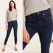 J. Crew Jeans | J Crew Toothpick Ankle Skinny Jeans Dark Wash 8" Low Mid Rise Cropped | Color: Blue | Size: 27