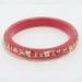 Louis Vuitton Jewelry | Louis Vuitton Inclusion Bangle Red Resin With Rhinestones | Color: Gold/Red | Size: Os