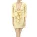 Free People Dresses | Free People Endless Summer Kianni Mini Dress Beach Tie Yellow S | Color: Yellow | Size: S