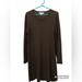 Michael Kors Dresses | Michael Kors Long Sleeve Knit Dress | Color: Green | Size: L