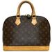 Louis Vuitton Bags | Louis Vuitton Handbag Alma Pm Brown Beige Monogram M51130 Canvas Nume Ba0927 La | Color: Tan | Size: Os