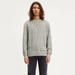 Levi's Shirts | Levis Made & Crafted Mens Grey Geo Crewneck Knit Sweatshirt Size Xl Sweater Nwt | Color: Gray | Size: Xl