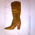 Nine West Shoes | New In Box Nine West Kliva Women's Knee-High Boots, Tan, 7m | Color: Tan | Size: 7