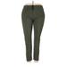 Zyia Active Casual Pants - Low Rise: Green Bottoms - Women's Size 3X