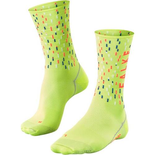 FALKE BC Impulse Peloton Unisex Socken, Größe 37-38 in Gelb