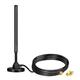 Bingfu 4G LTE Antenna 5dBi SMA/TS9 Omni-directional External Antenna with Magnetic Base for 4G LTE Router CPE Broadband Wireless Router Gateway Modem MiFi Hotspot Router USB Modem