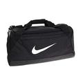 Nike Brasilia Duffel Bag, Black/Black/White, Medium