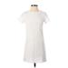 Olive and Oak Casual Dress - Shift: White Dresses - Women's Size X-Small