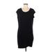 Athleta Casual Dress - Shift: Black Solid Dresses - Women's Size Medium