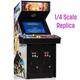 Quarter Arcades Offizieller Teenage Mutant Ninja Turtles 1/4 Mini-Arcadeschrank von Numskull - Spielbare Replik Retro-Arcade-Spielmaschine - Micro Retro Konsole