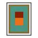 Corrigan Studio® Resonance M by David Grey - Single Picture Frame Painting Paper in White | 48 H x 36 W x 2.5 D in | Wayfair