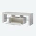 Wrought Studio™ Herick TV Stand for TVs up to 55" Wood in White | 17.71 H x 51.2 W x 13.8 D in | Wayfair B94DC69E6A644D1A8AF78564B42D3857