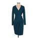 Project Gravitas Casual Dress - Wrap: Teal Dresses - Women's Size X-Small