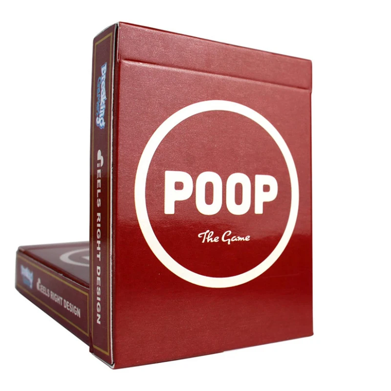 Poop The Game Jeux de société respectueux de la famille Jeux pour adultes pour jeu Jeux de cartes de nuit pour adultes Adolescents Enfants