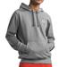 The North Face Men's Heritage Patch Hoodie (Size S) Medium Grey Heather, Cotton,Polyester