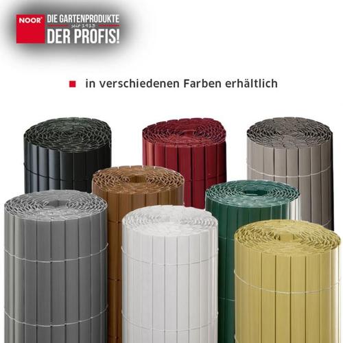 PVC-Sichtschutzmatte, 3 m, weiß