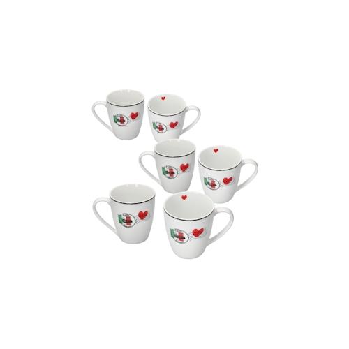 6er Set Kaffeebecher Caffee Amore 300 ml – 412833