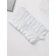 10 Paar feste Farbe weiße Socken für Männer High Tube Mittels trümpfe modische und klassische Socken